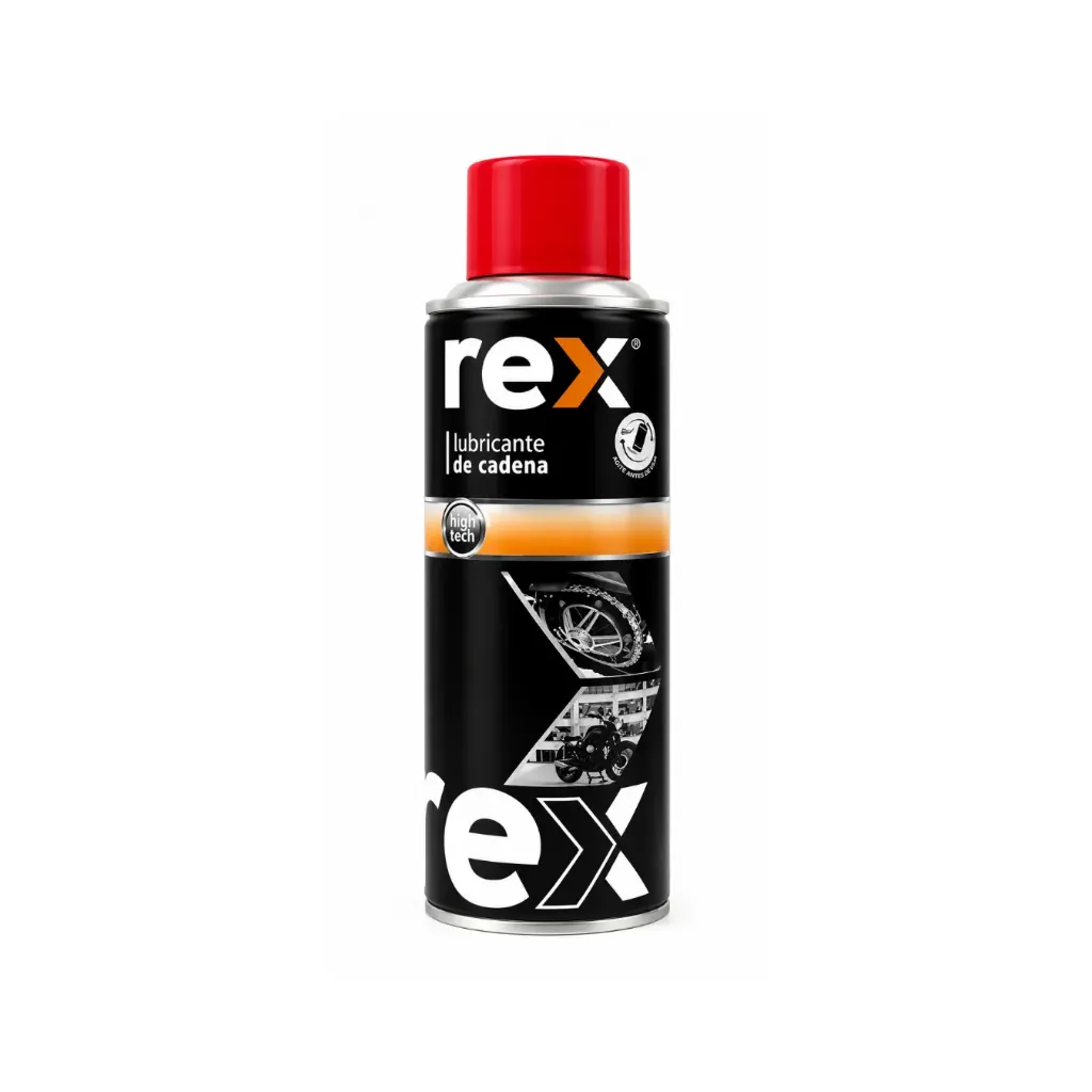 [kit-5024] Caja 12 unidades Lubricante spray de cadena 400ml - Rex / 30102