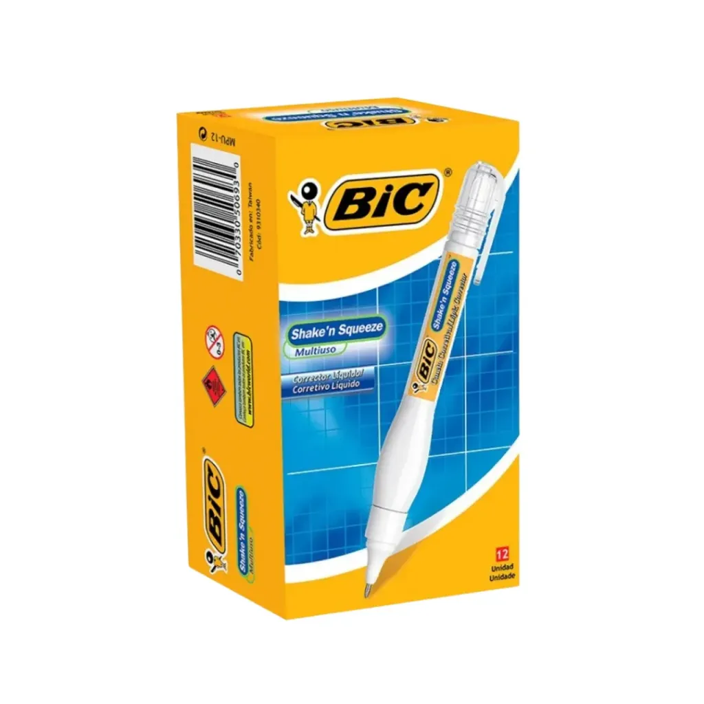 [kit-760] Caja 12 unidades Lápiz corrector 8ml - Bic