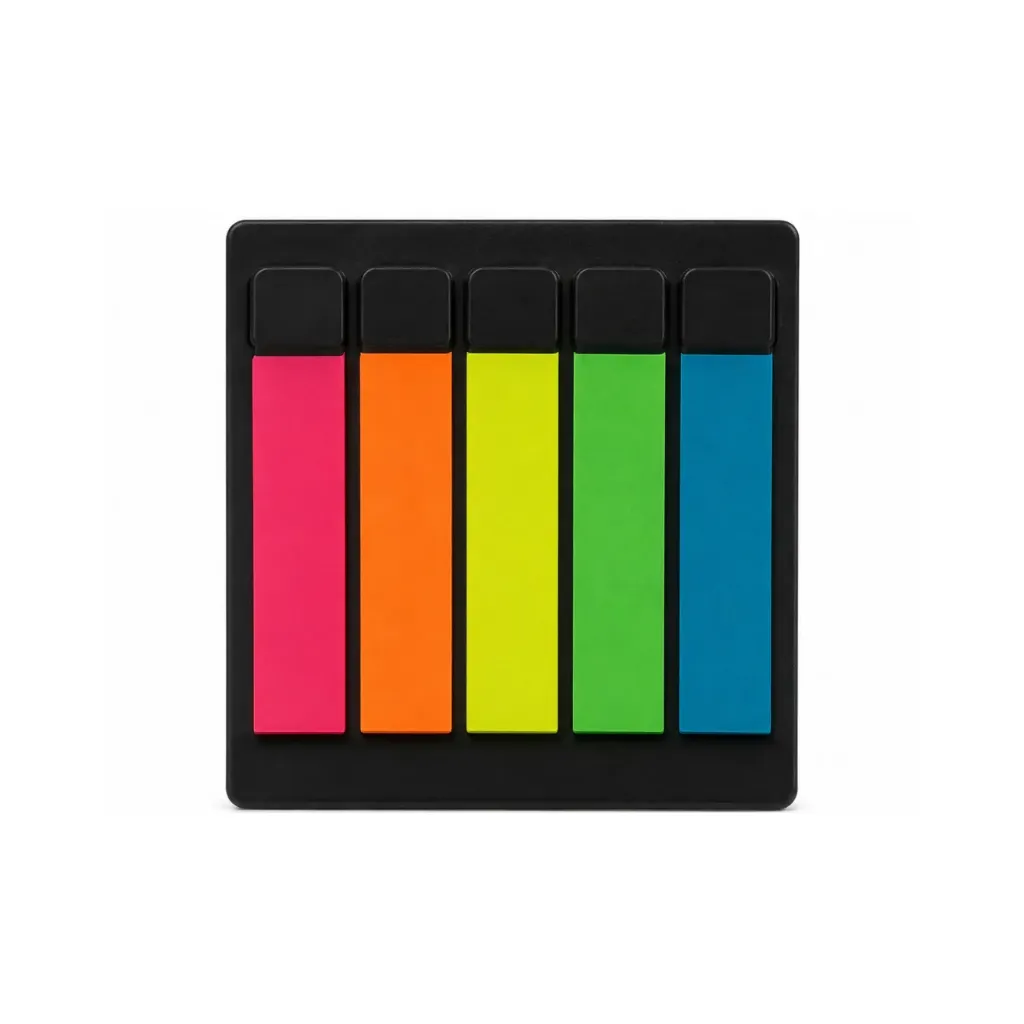 [kit-1898] Caja 36 unidades Separador bandera 5 colores - Finger / AA2787