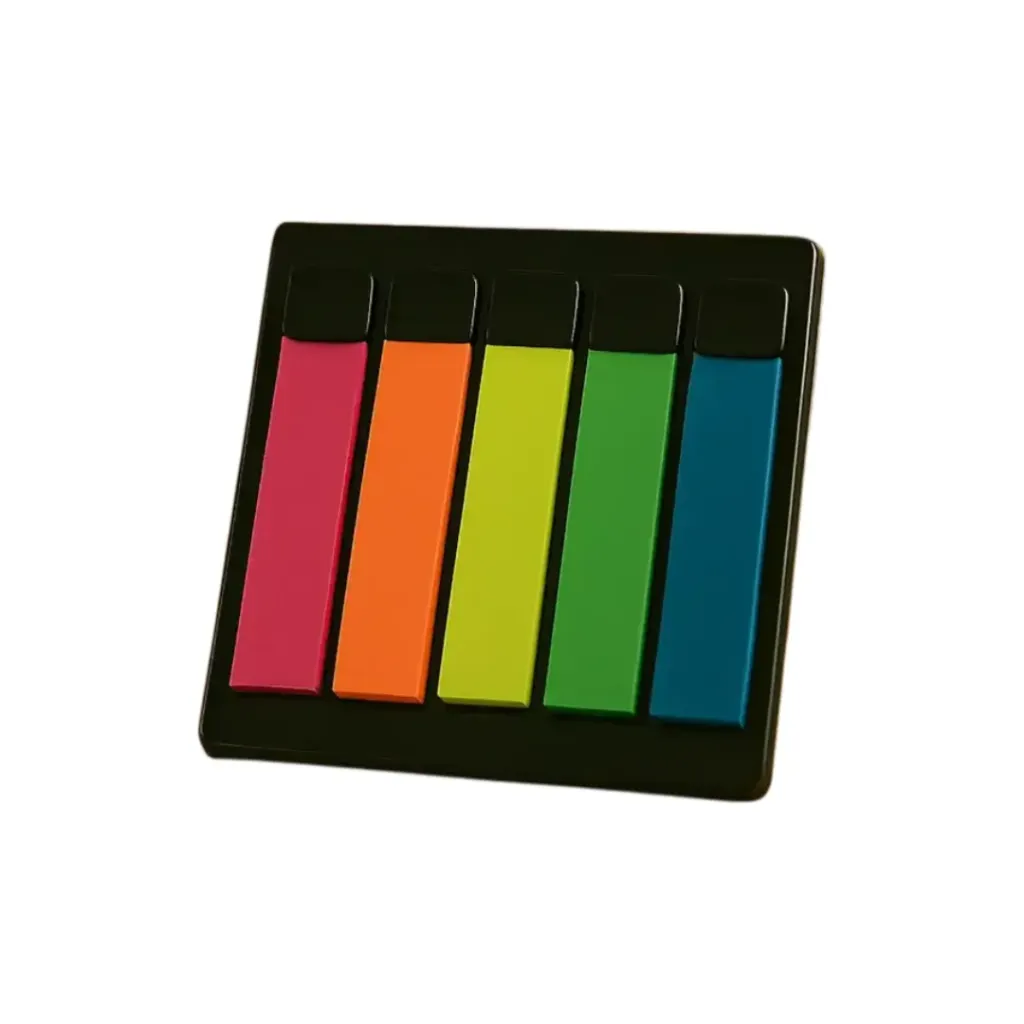 [kit-1898] Caja 36 unidades Separador bandera 5 colores - Finger / AA2787