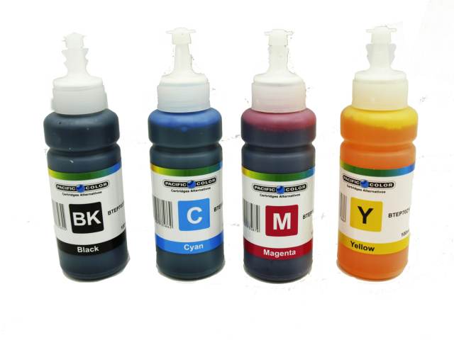 Tinta Epson 100 ml compatible T555 - Pacific Color