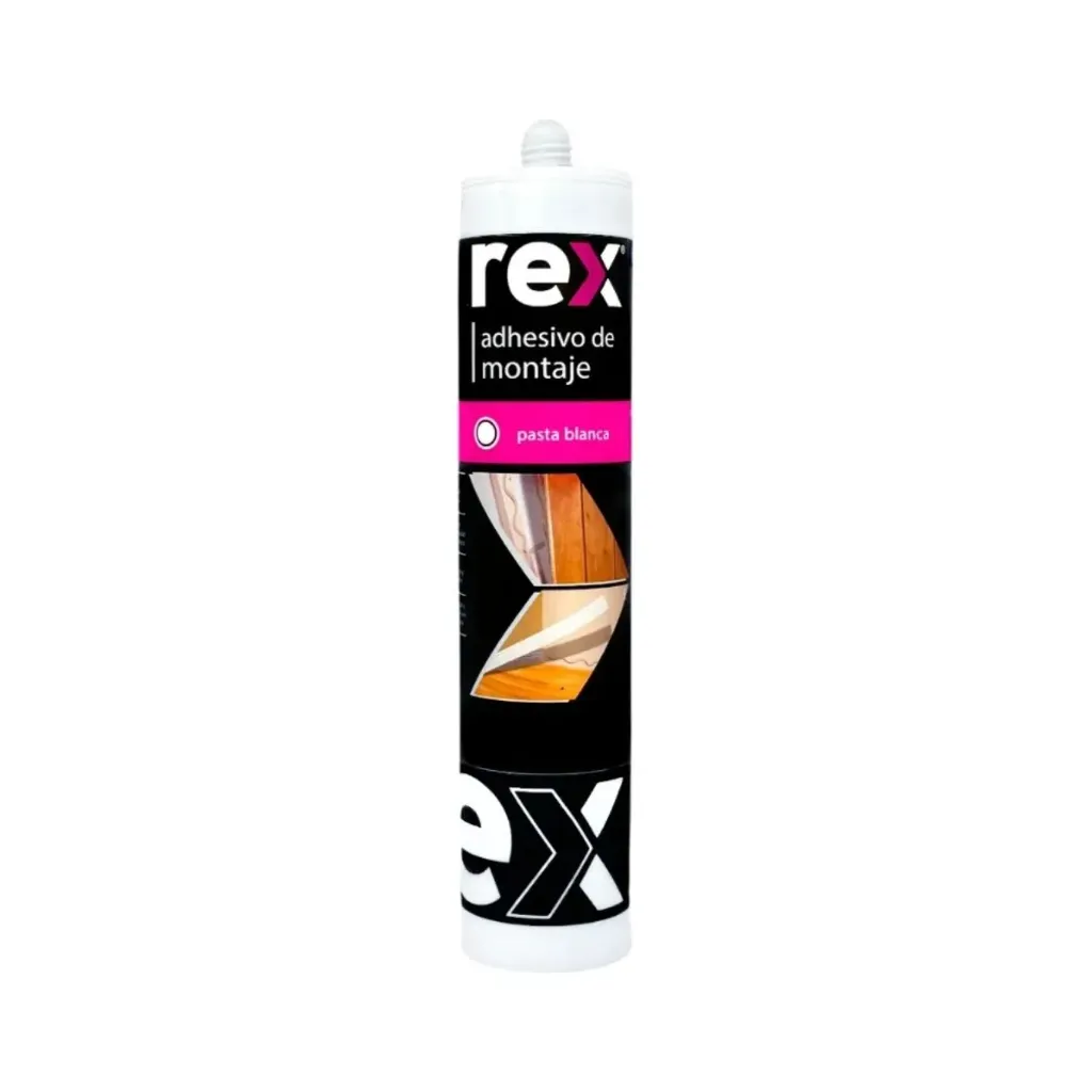 [kit-4631] Caja 12 unidades Silicona montaje 300ml - Rex / 30328