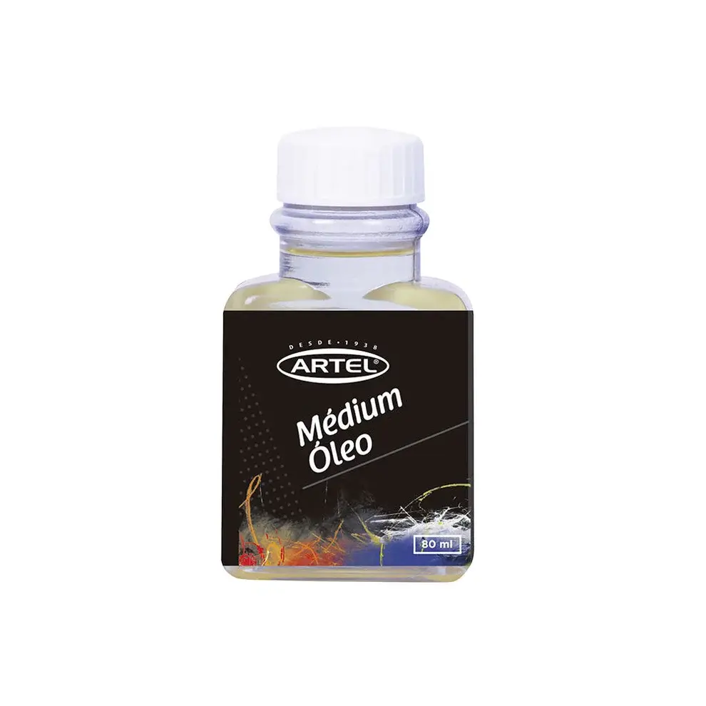 Caja 10 unidades Medium para pintura óleo 80 ml - Artel