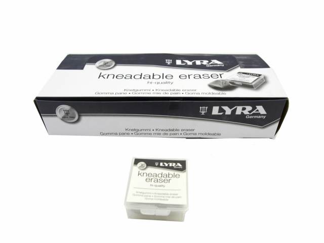 Caja 20 unidades Goma de borrar moldeable - Lyra