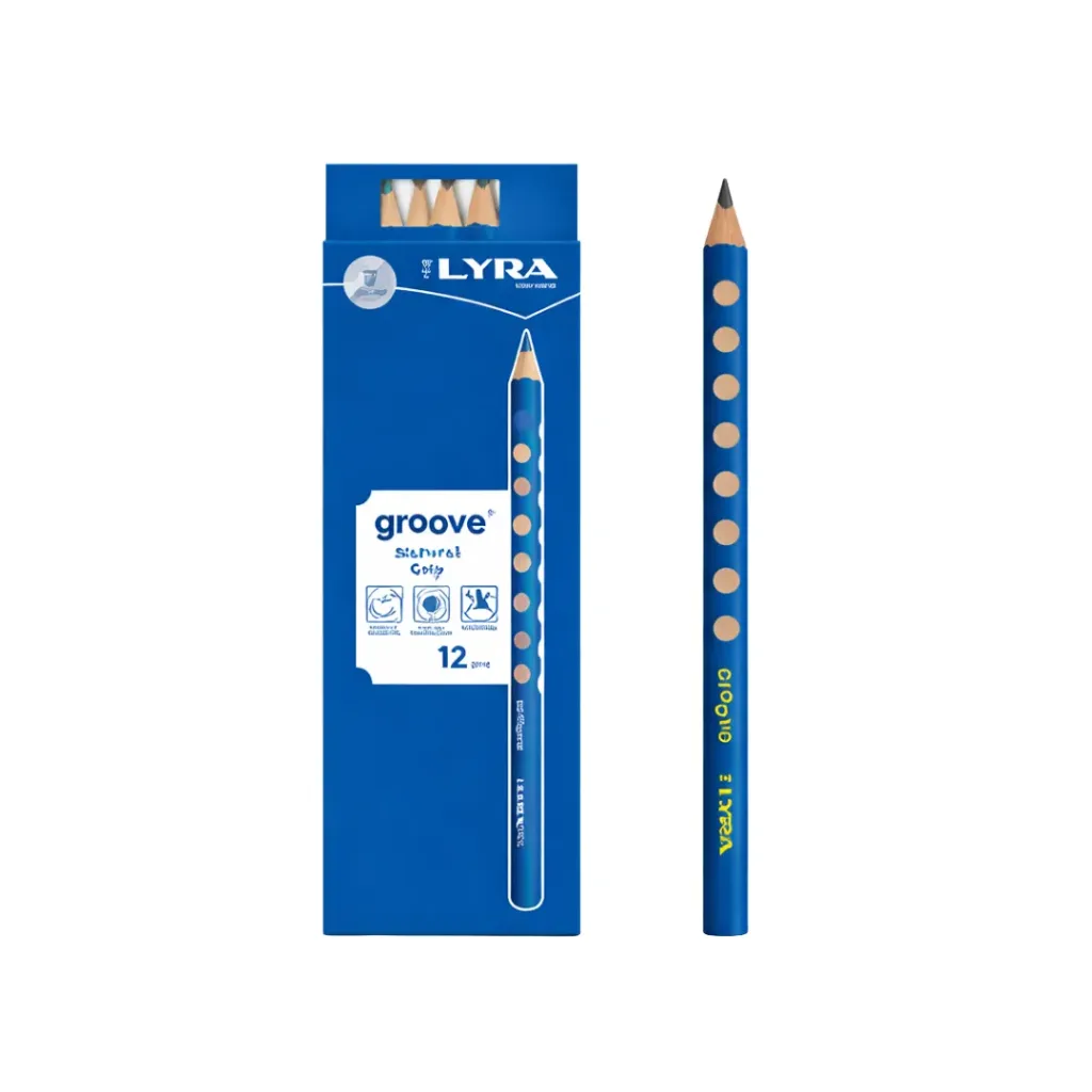 [kit-2887] Caja 12 unidades Lápiz grafito groove triangular jumbo - Lyra