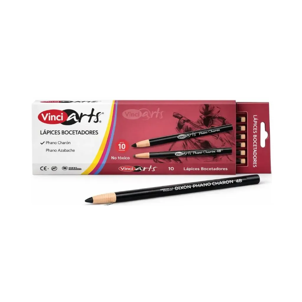 [kit-2918] Caja 10 unidades Lápiz carbón medium - Lyra