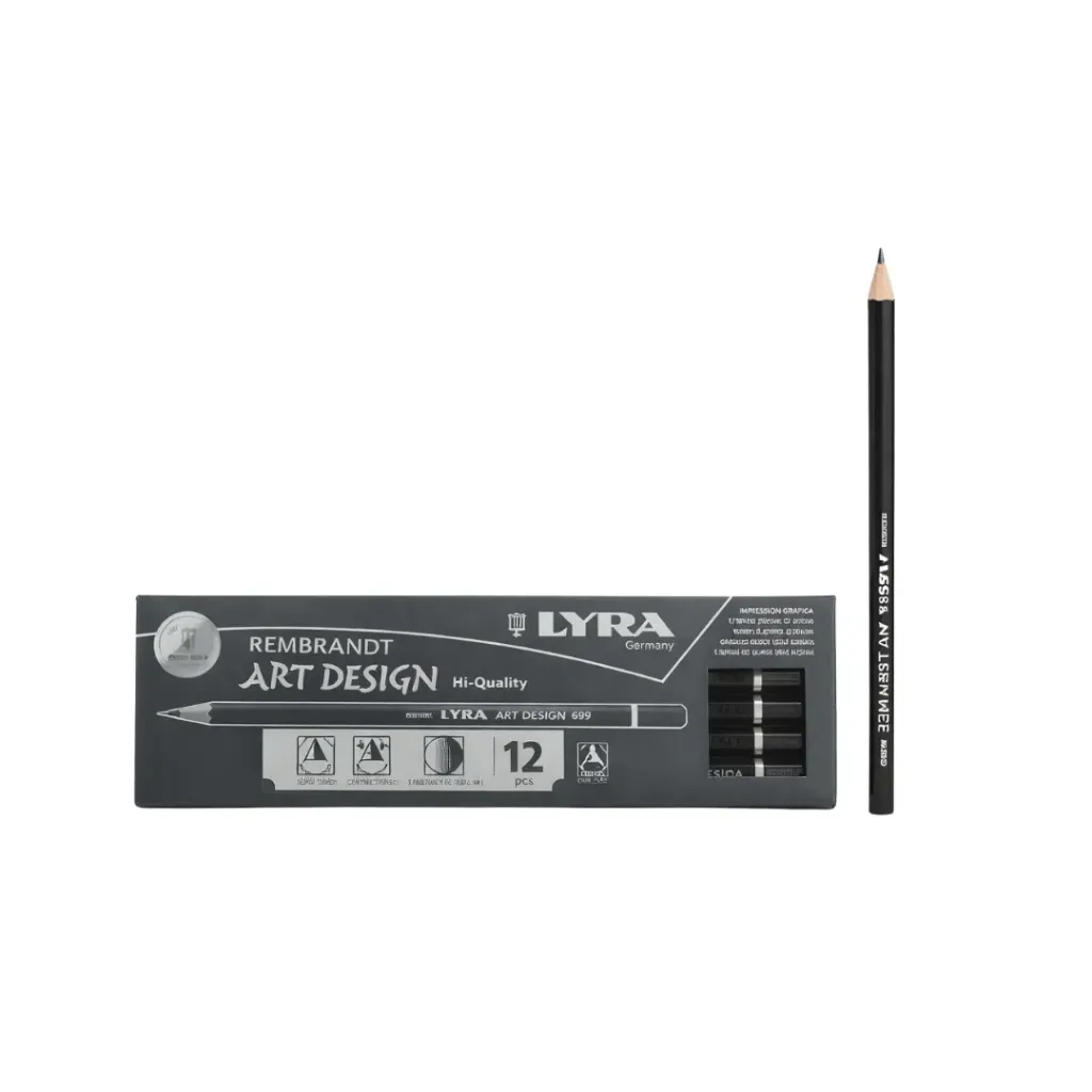 [kit-3672] Caja 12 unidades Lápiz grafito italia 5H - Lyra