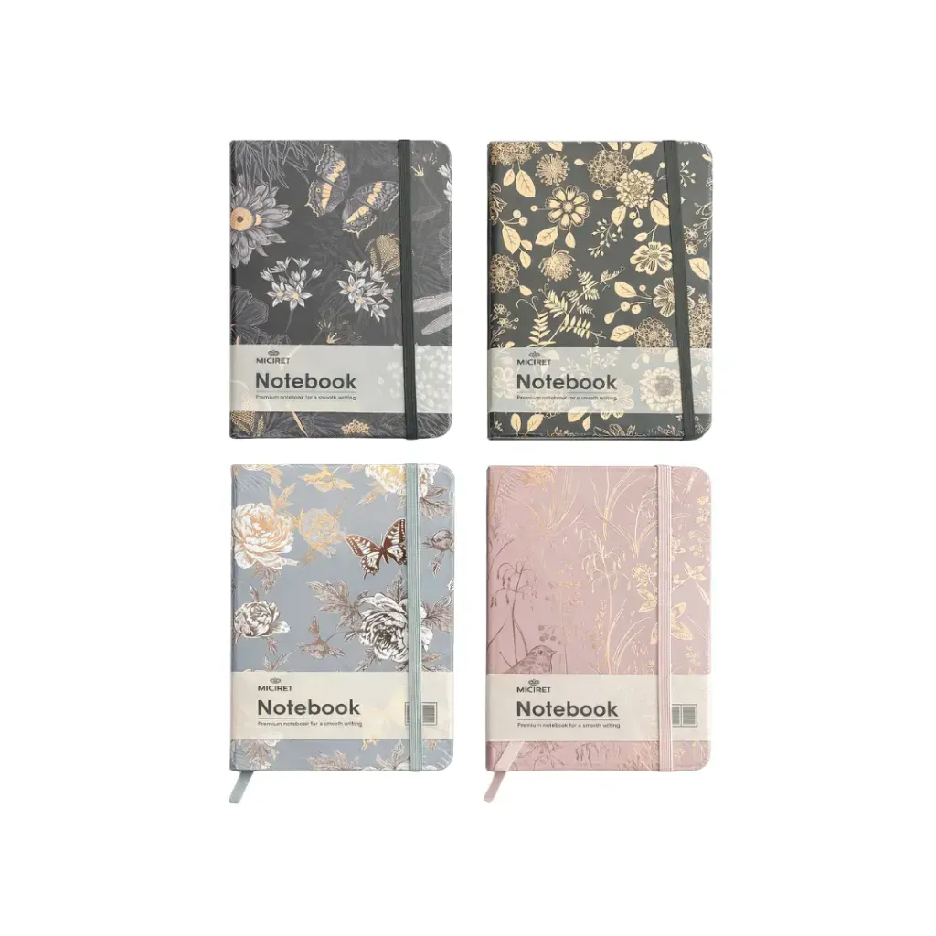 Pack 12 unidades Libretas apunte bolsillo con elástico - Motarro