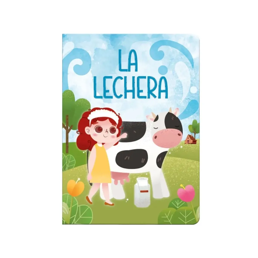 [5255-lalechera] Libro Cuento 8 pag.19x26,4 cm t/dura (lalechera)