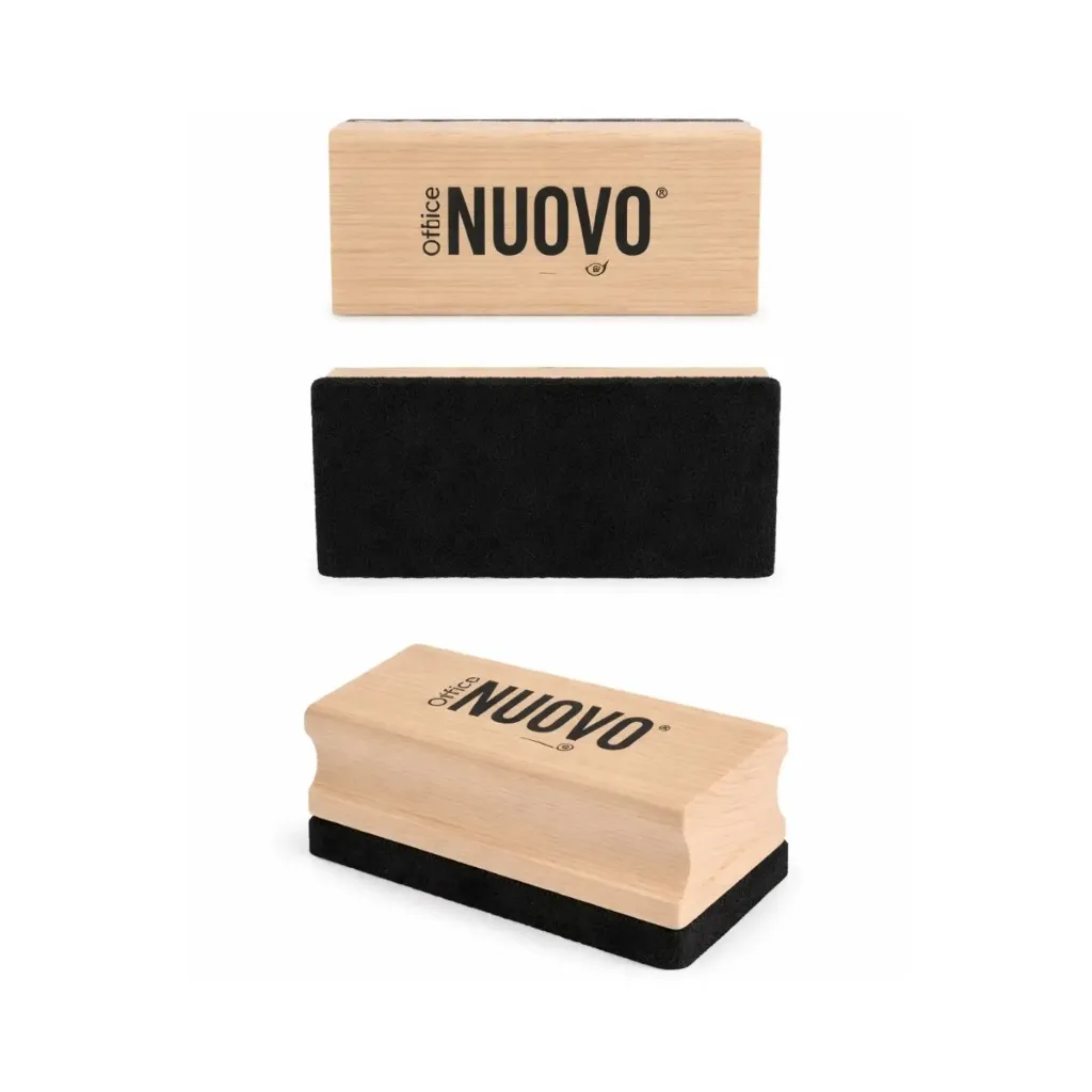 [kit-5147] Pack 6 unidades Borrador pizarra M Madera 10x4x3.5cm - Nuovo