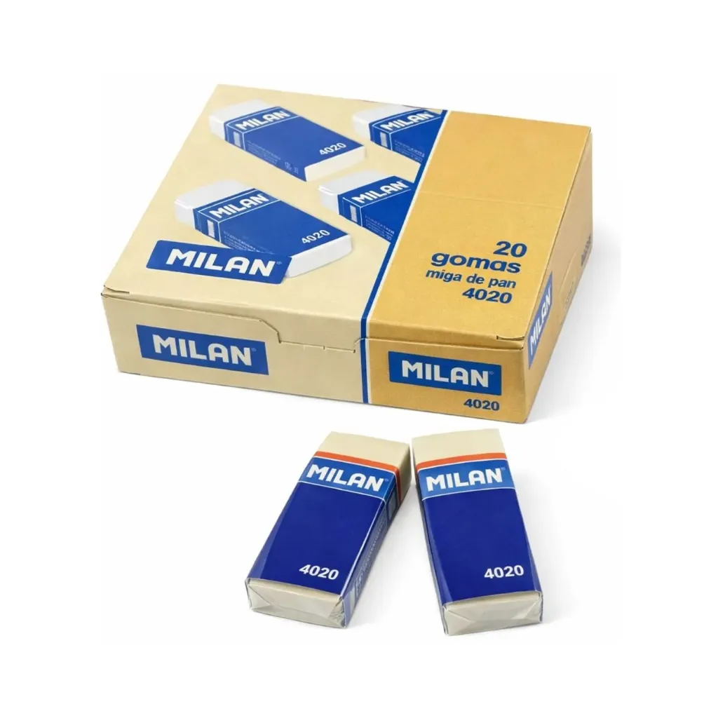 [kit-212] Caja 20 unidades Goma borrar miga med S20 23x55x13mm - Milan