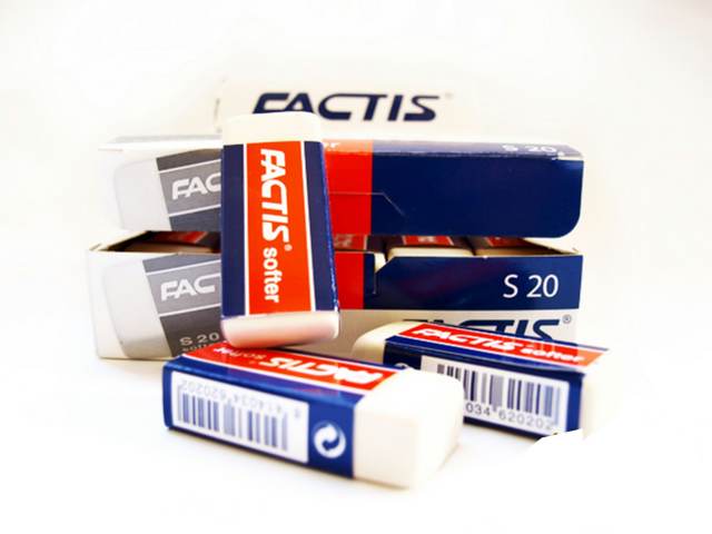 Caja 20 unidades Goma de borrar miga blanca - Factis