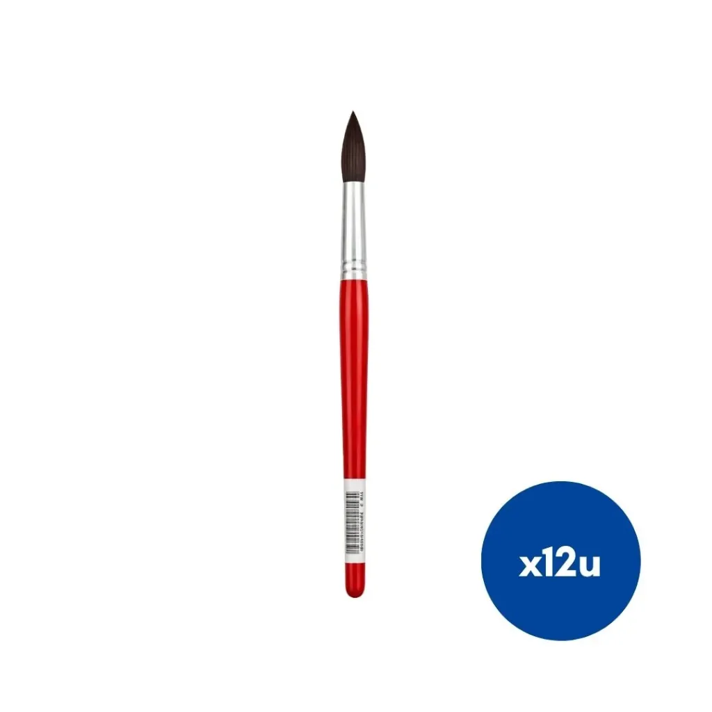 [kit-379] Set 12 unidades Pincel redondo pony Nº 10 - Finger / AA2512