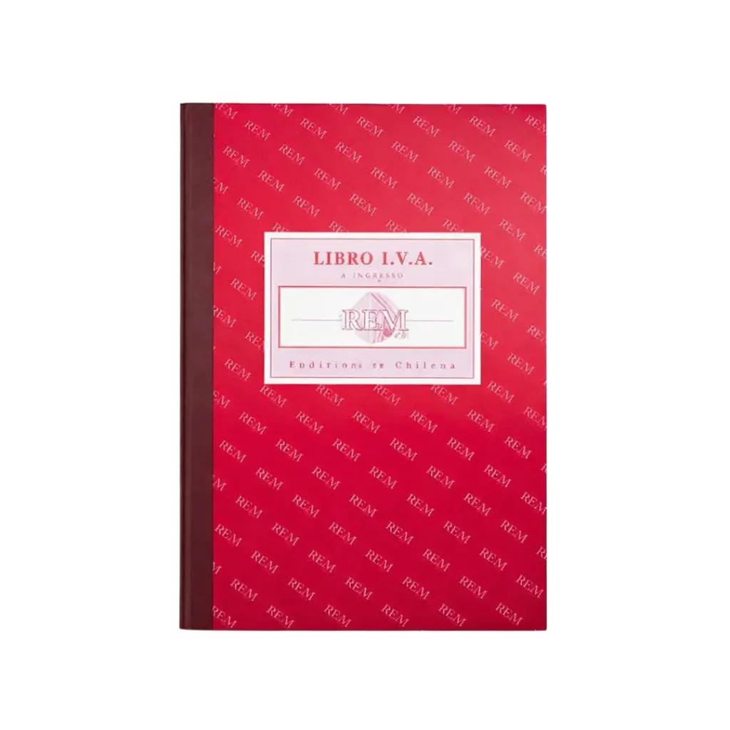 [kit-305] Pack 10 unidades Libro contab compra/venta iva empastado 50 hojas - Rem