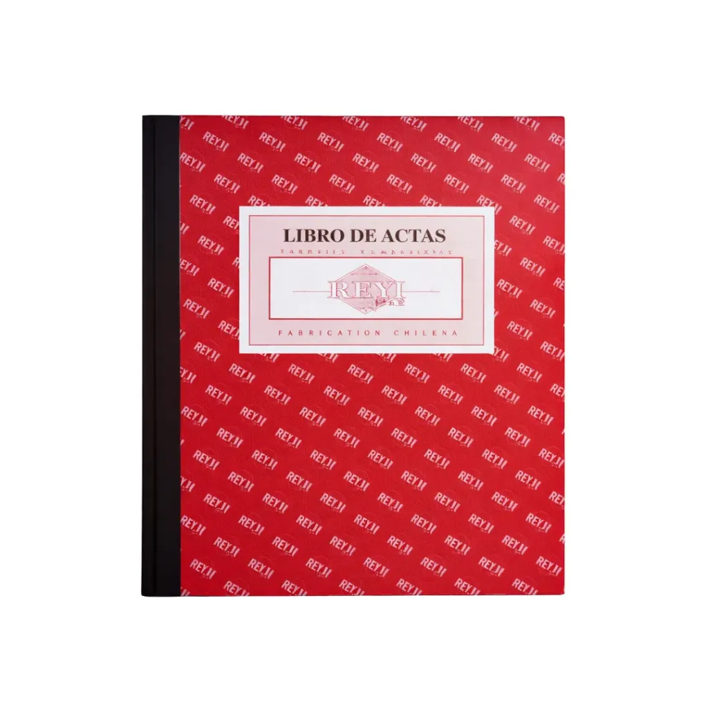 Pack 10 unidades Libro actas empastada 50 hojas comp - Rem