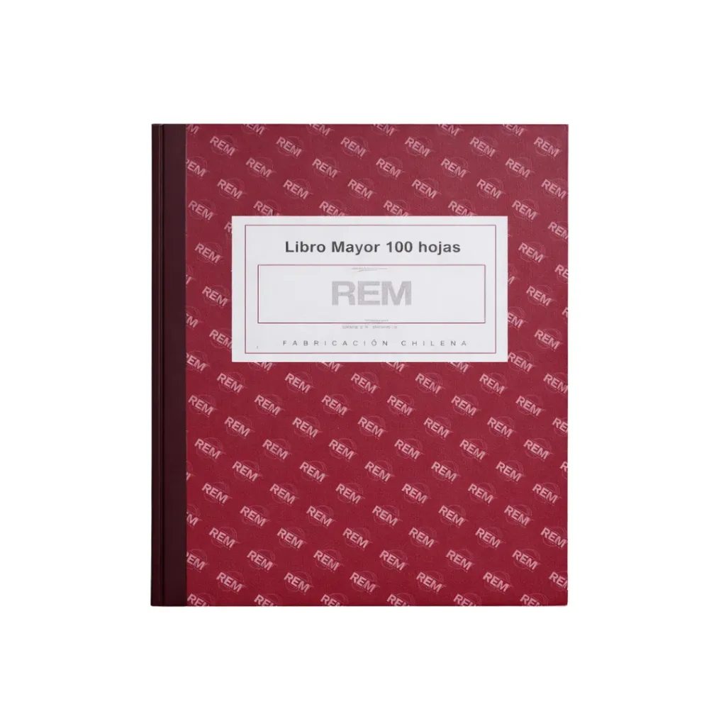 Pack 10 unidades Libro contab caja mayor 100 hojas - Rem
