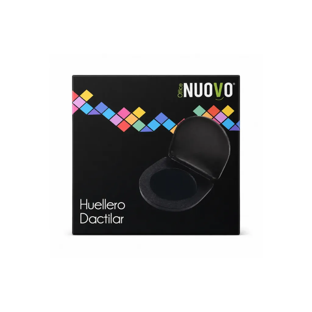 Huellero Tampón Dactilar negro-Nuovo