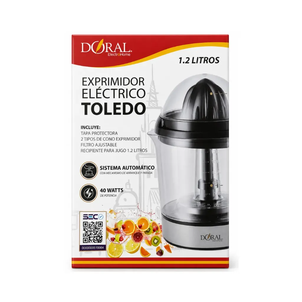 [5269] Menaje Exprimidor Eléctrico Toledo-Doral