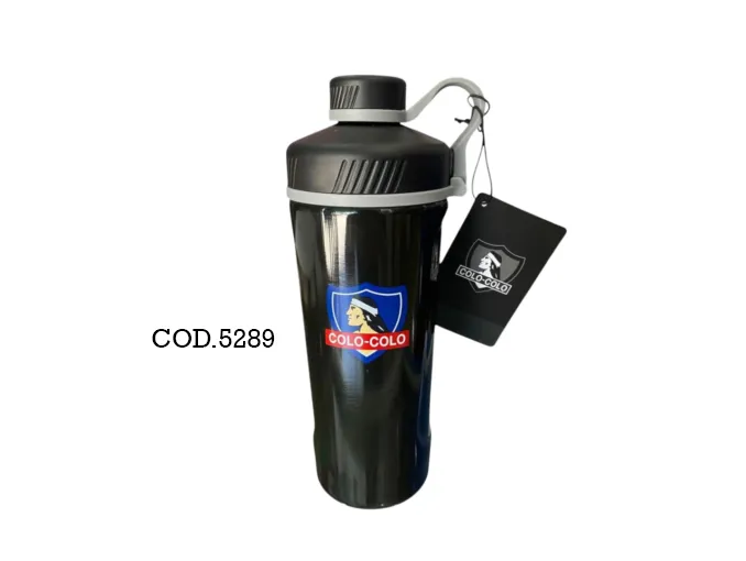 Equipo Botella Metalica Shaker Batido 800ML - Titanio