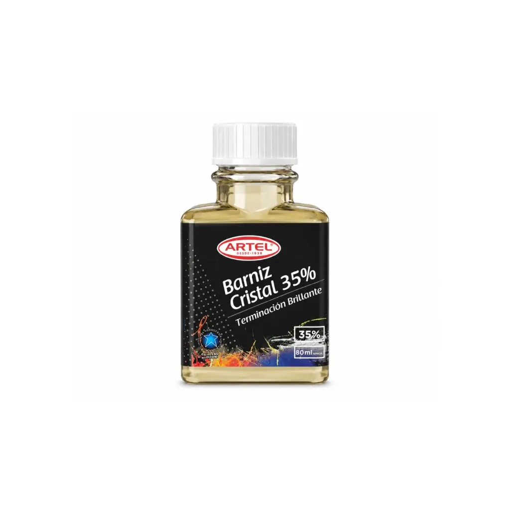 [5296] Barniz cristal 35% 80 ml - Artel
