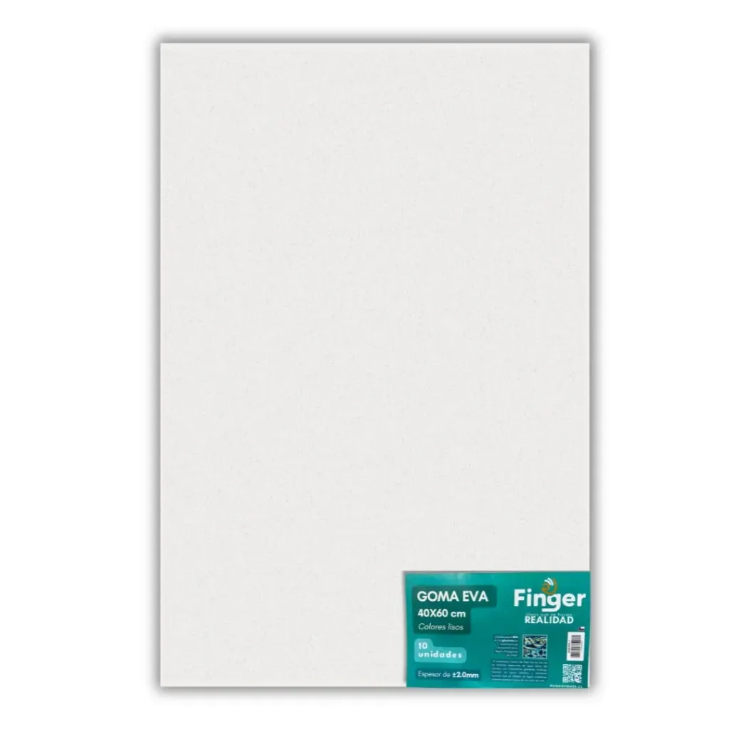 pack 10 und goma eva 2mm 40x60cm colores - Finger
