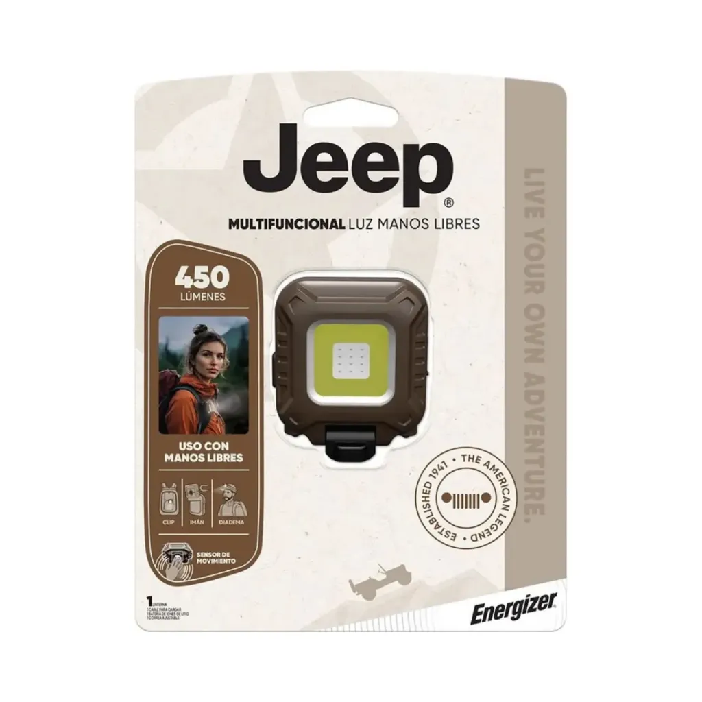 [5317] Linterna Multifuncional Jeep 450 x 4 unidades Lumenes-Energizer E304546300