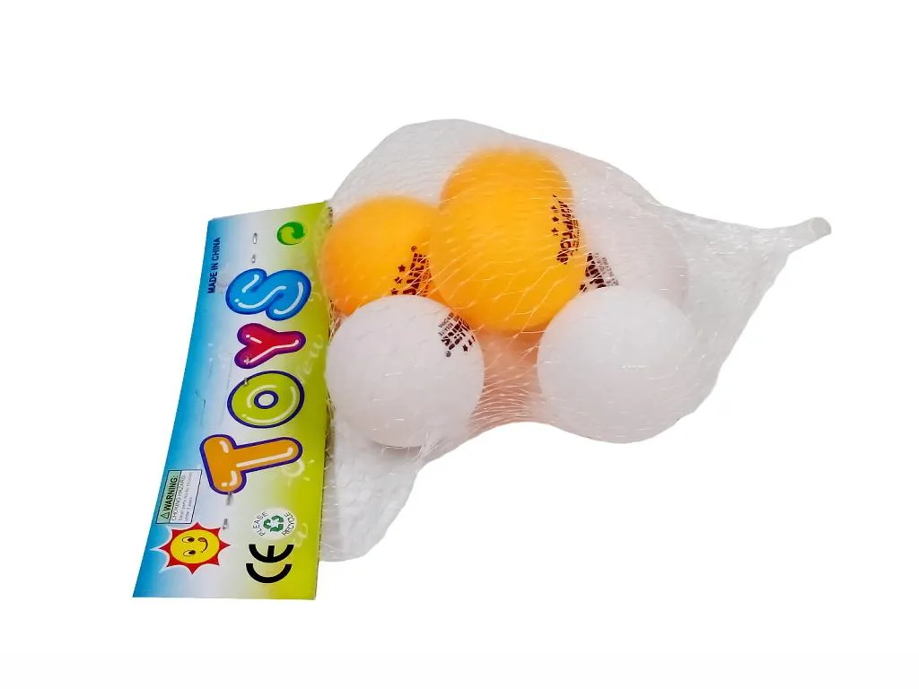 [5411] Pelota ping pong Set 6 unds surt - Aladdin