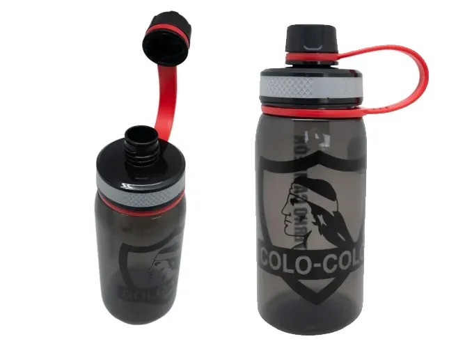 [5420-COLO] Botella agua fútbol 700ml - Titanio (colo - colo)