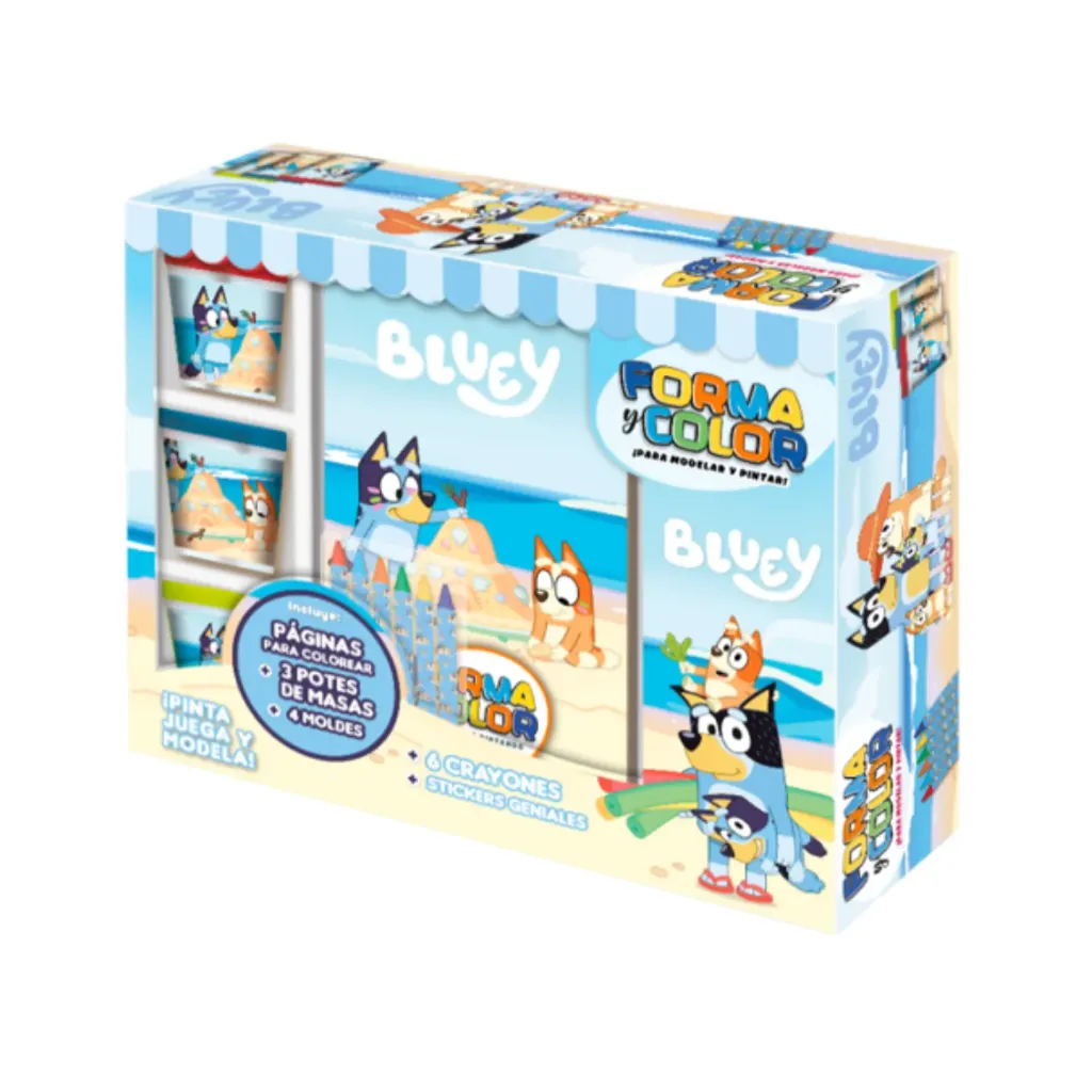 [5455] Display 12 unidades Caja masas forma y color - Tgg / 6888