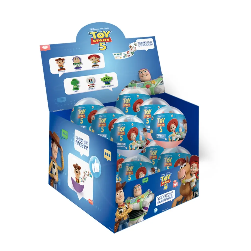 [5471] Display 12 unidades Esfera coleccionable toy story 5 - Tgg / 8413-12