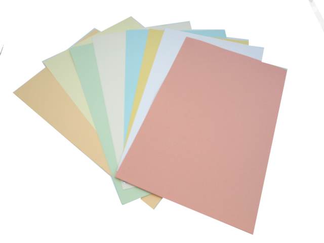 [5468-pink] Opalina gofrada Oficio200g 30 hojas colores pastel - Aladdin (pink)