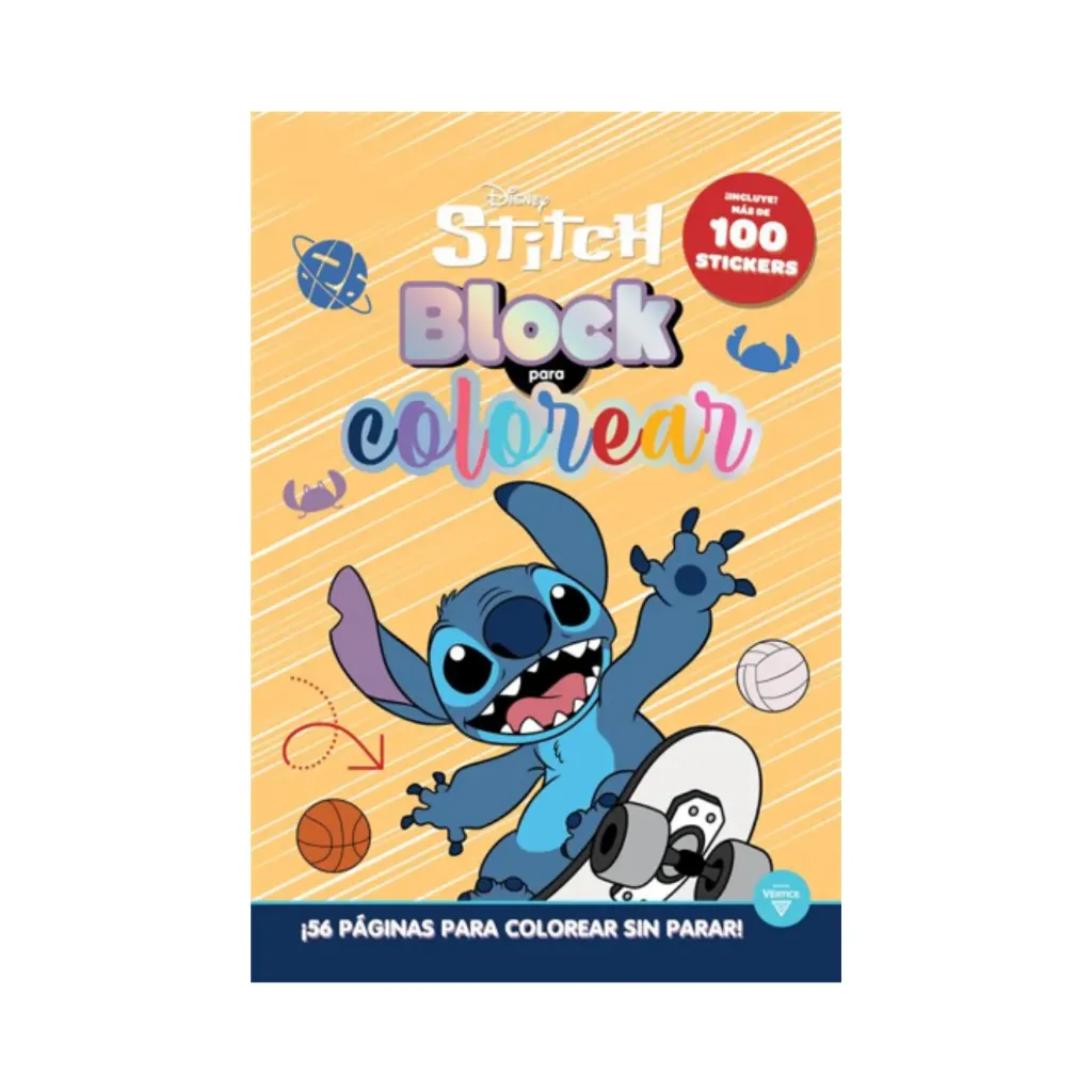 [5468-stich] Display 15 unidades Pinta block actividades 56 páginas - Tgg (stich)