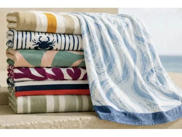 [5492] Toalla de playa 100% alg. 80x160 cm- Doral