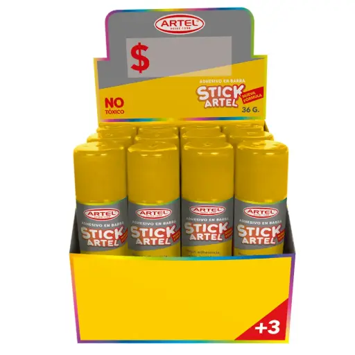 [1001] Adhesivo en barra 36gr - Artel 