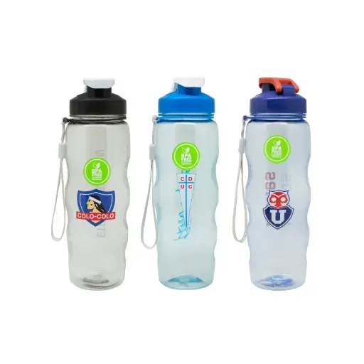 [1038] EQUIPOS BOTELLA FUTBOL AGUA - Titanio