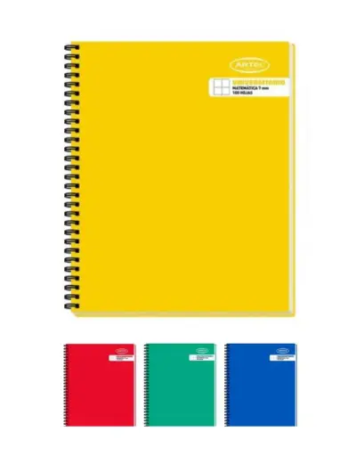[860] Cuaderno universitario 5mm 100 hojas - Artel