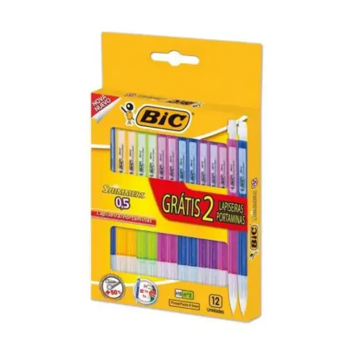 [3413] Portaminas 0.7 12 unidades - Bic 