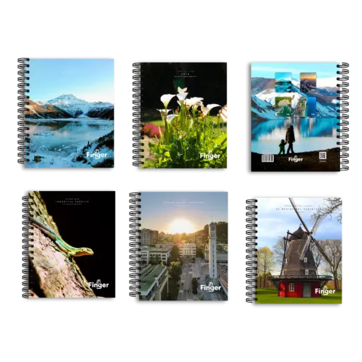 Cuaderno universitario 7mm 100hjs - Finger