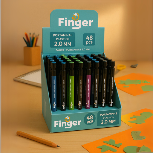 [4996] Portamina 2.0mm 48 unidades AA6088-48 - Finger