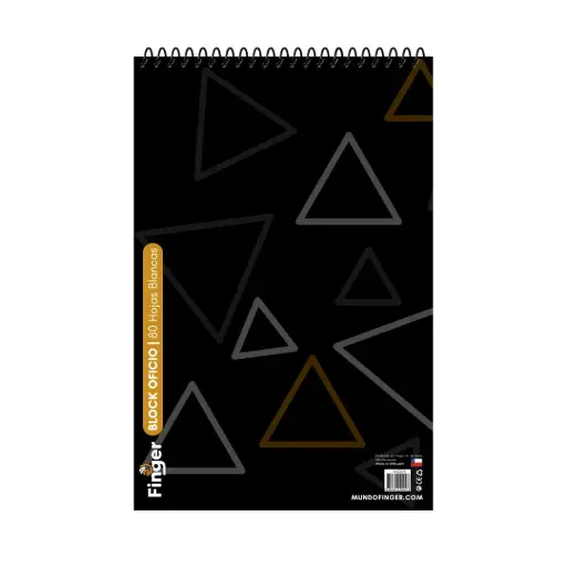 [5138] Croquera bond 80hj oficio AACL04- Finger