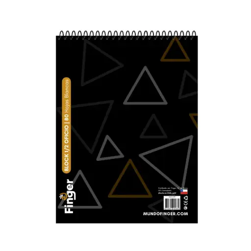 [5139] Croquera bond 80hj 1/2 oficio AACL03- Finger