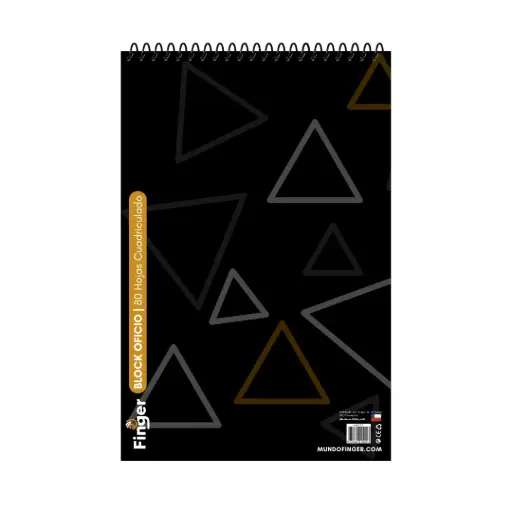 [5142] Croquera cuadriculado 7mm bond 80hj oficio AACL02- Finger